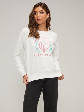 WILDFOX Pickleball Champ Keely Raglan Sweatshirt